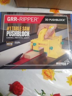 GRR-RIPPER 3D PUSHBLOCK TABLE SAW
