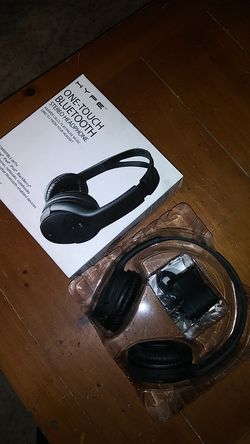 HYPE ONE TOUCH BLUETOOTH STEREO HEADPHONES