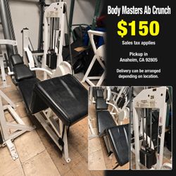 Body Masters Ab Crunch – Commercial Gym Equipment