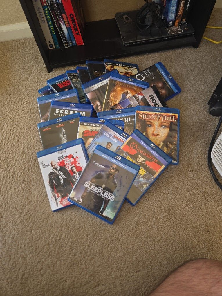 Assorted Blu Rays