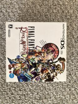 Nintendo DS Lite Final Fantasy Ring of Fates edition