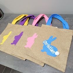 Personalized Easter Bags