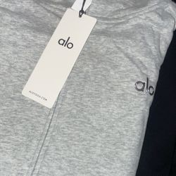 Grey Alo Hoodie 