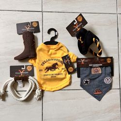 Yellowstone Small Dog Toy Bundle