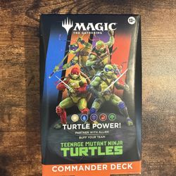 Teenage Mutant Ninja Turtles Commander Deck