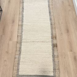 ZARA Home Woven Jute Area Rug – Natural Fiber, Minimalist Style