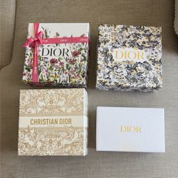 Rare Dior Box Bundle 4 Boxes 
