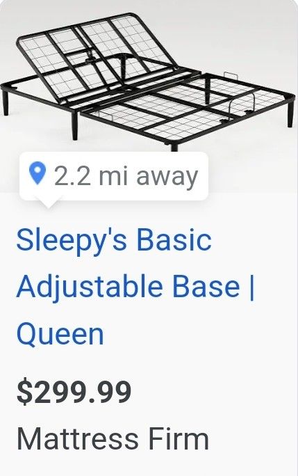 Brand New Queen Size Adjustable Base