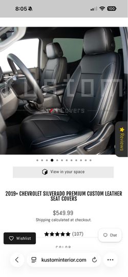 2019+ Silverado Kustom Seat covers