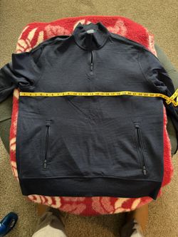 Men’s 1/4 Zip Polo Sweater