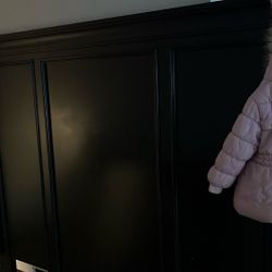 Black Queen Size Head Board 