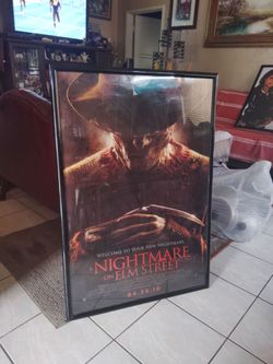 Vintage movie posters A Nightmare on ELM Street