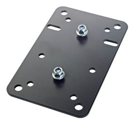 K&M Adapter Panel 1 - Black