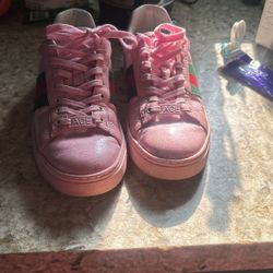 Pink Gucci  Shoes Women 