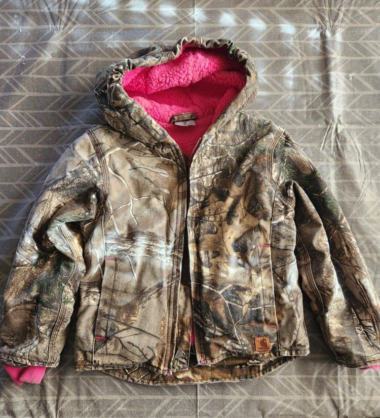 Girls Carhartt Realtree Camo Jacket