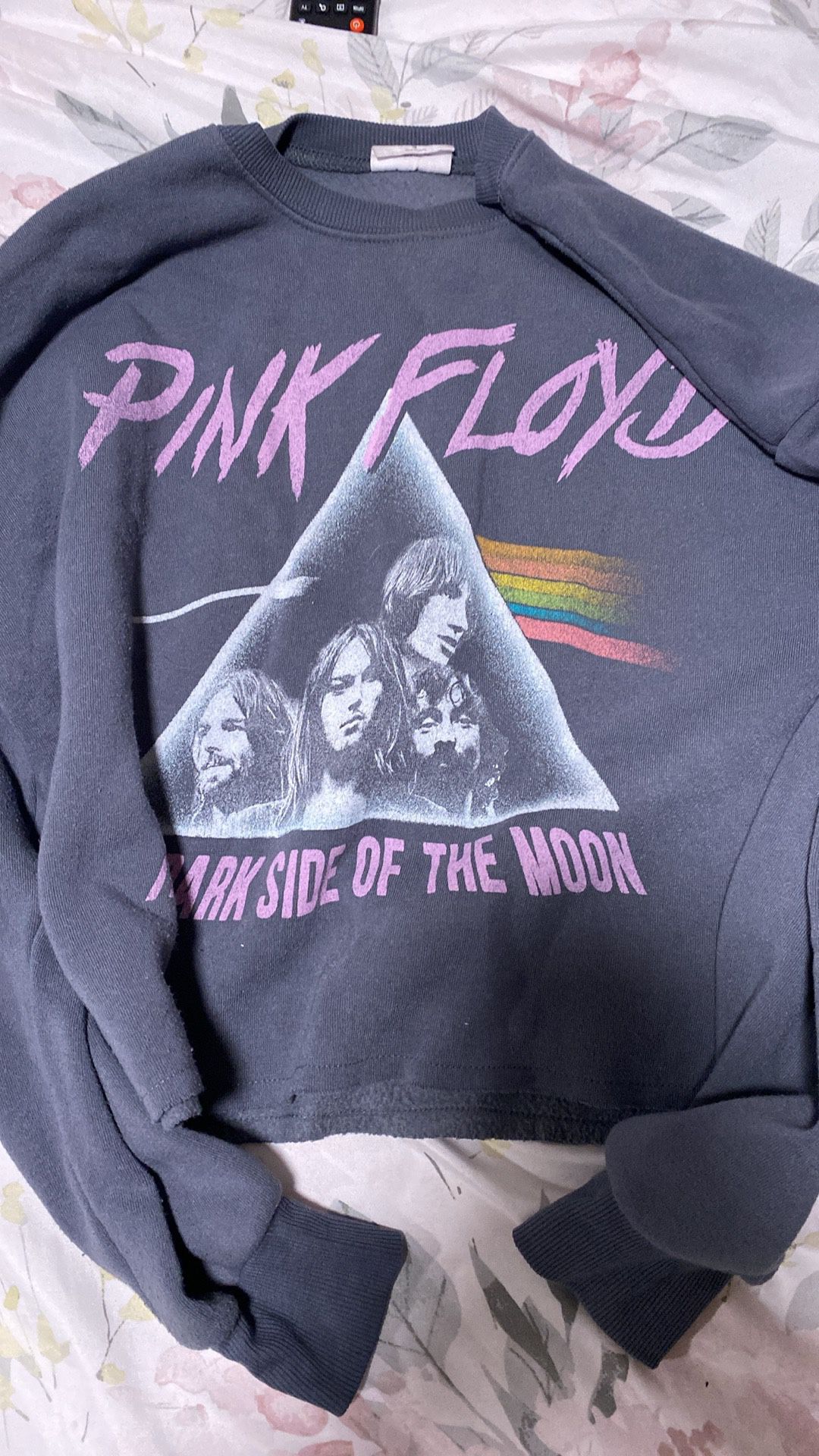Pink Floyd Sweater Crop
