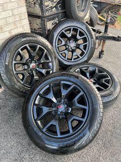 20” Silverado wheels and tires