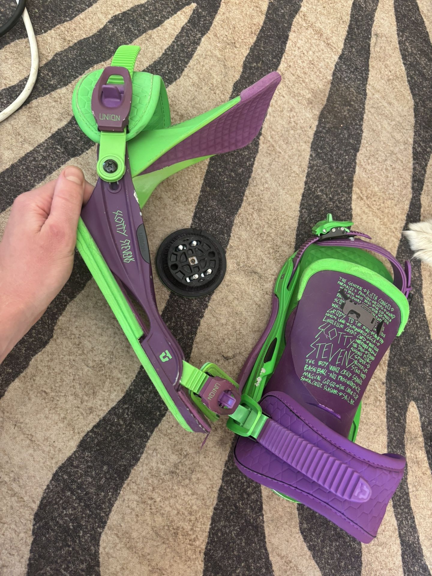 Limited Edition Scotty Stevens Snowboard Bindings
