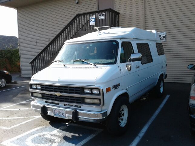 94 CHEVY G30 GETAWAY VAN