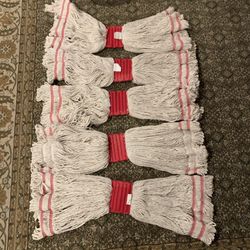 Boardwalk 503WH 5 in. Super Loop Cotton Wet Mop Head - Large, White New. 5 pieces in stock. $10 all.