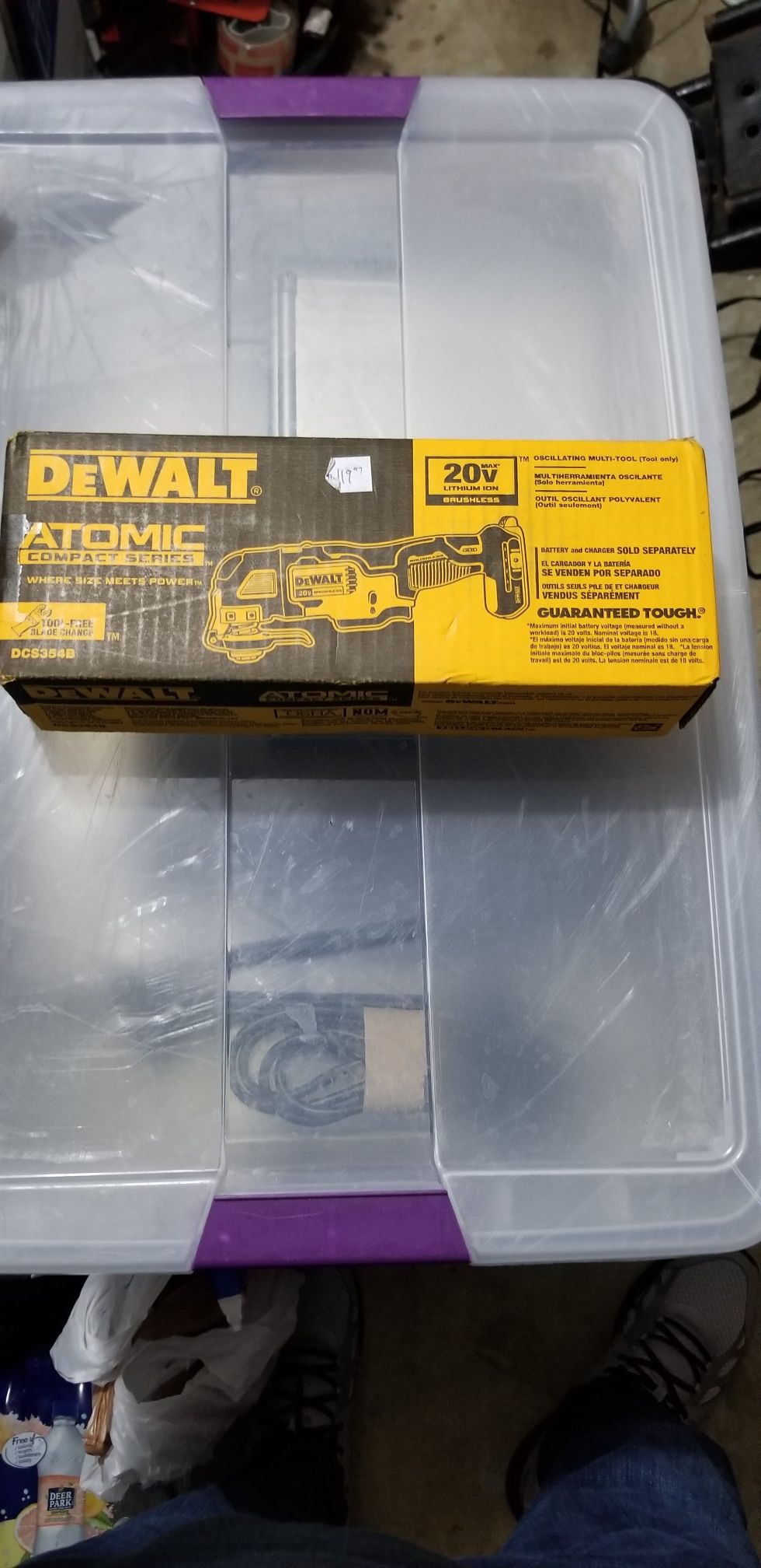 DeWalt oscillating multi tool