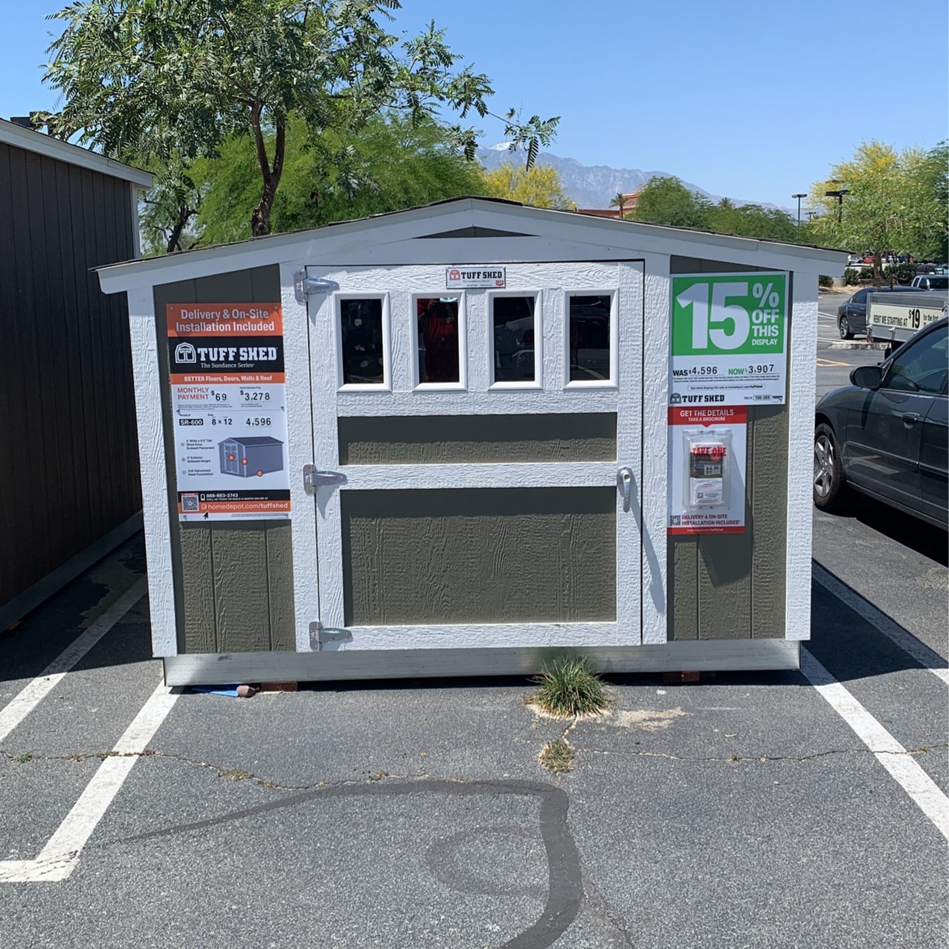 Tuff Shed Sundance SR-600 8x12 Mesa Style Was $4,596 Now $3,907 15% Off Financing Available!