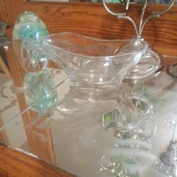 Glass Gravy Boat 