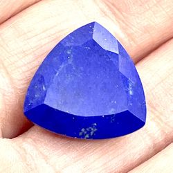 13ct Trillion Cut Lapis Lazuli Gem