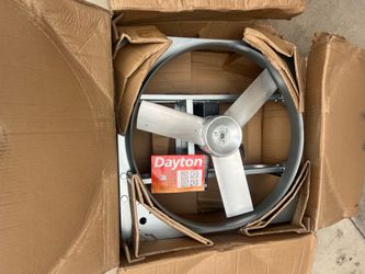 New dayton exhaust fan 24” in blade commercial  $300