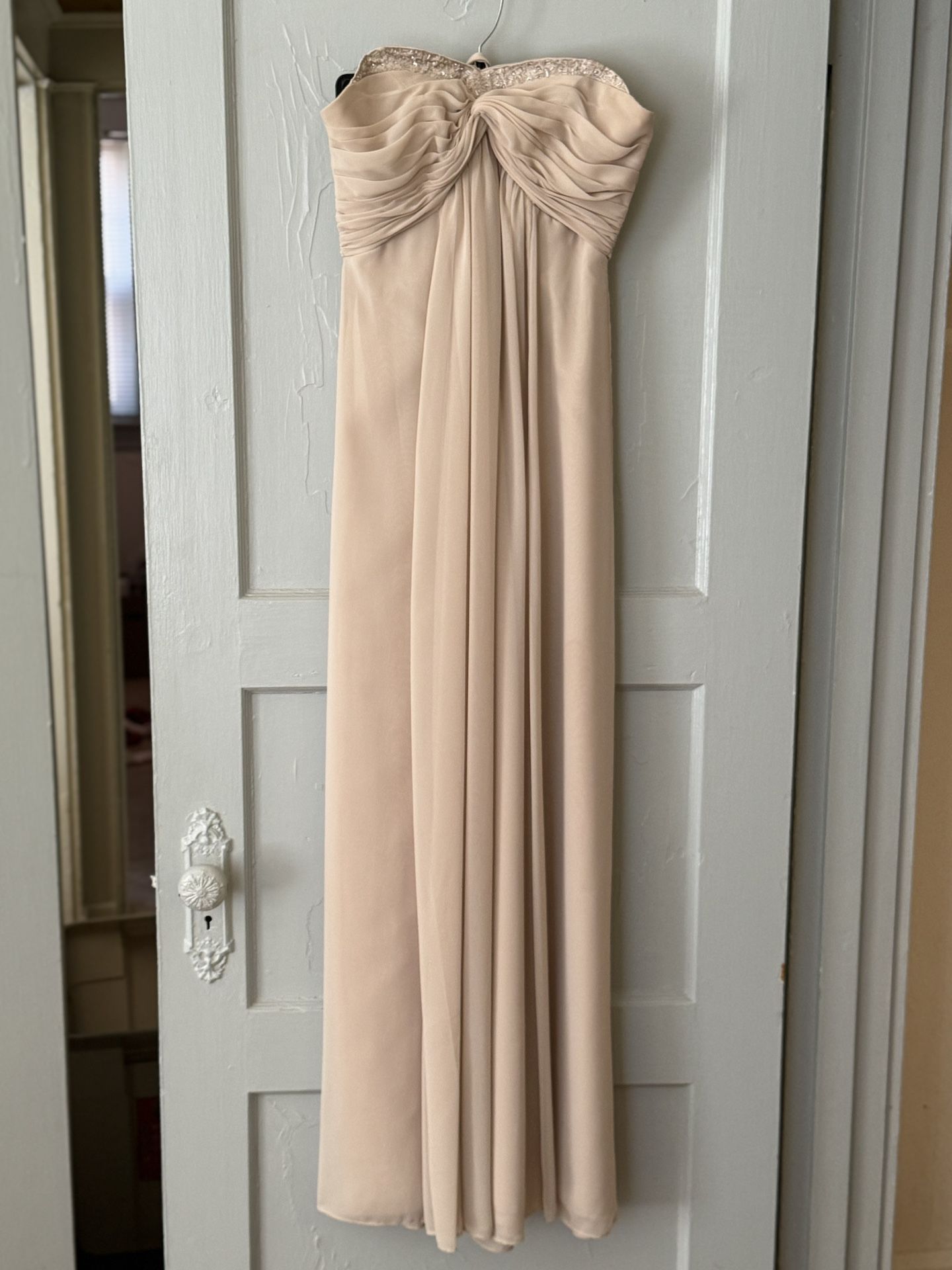 David's Bridal Chiffon Dress (Formal/Bridesmaid)