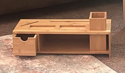 New Bamboo Desk organizer