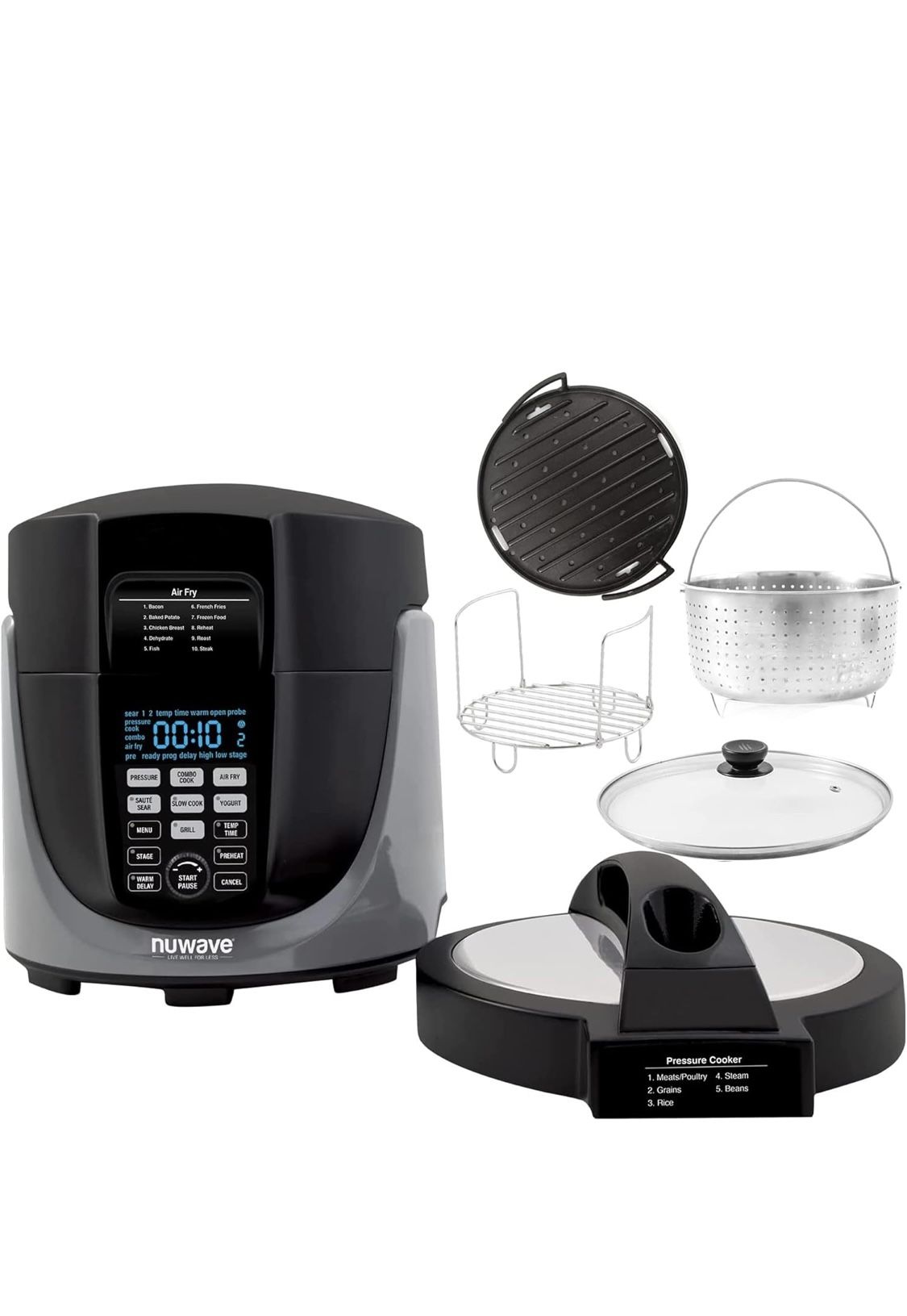 Nuwave Duet Pressure Cooker And Air Fryer Combo