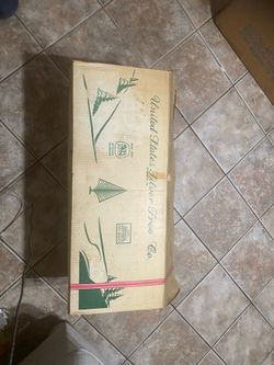 Vintage aluminum Christmas tree