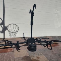 Young Foldable Platform Hitch Mount 2 Bike Carrier 1 1/4 or 2 In