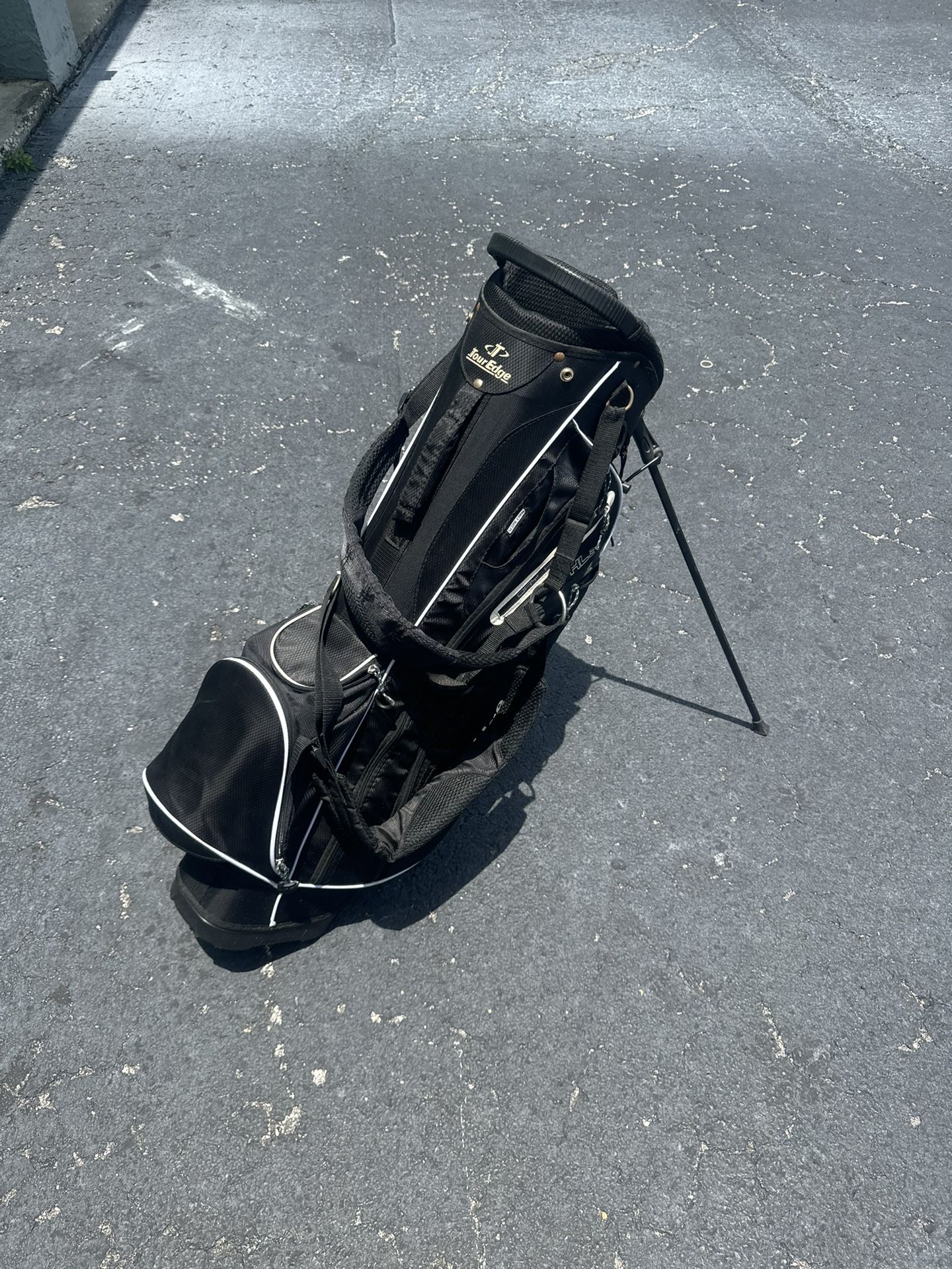 Back Pack Golf Club Caddies/Stand
