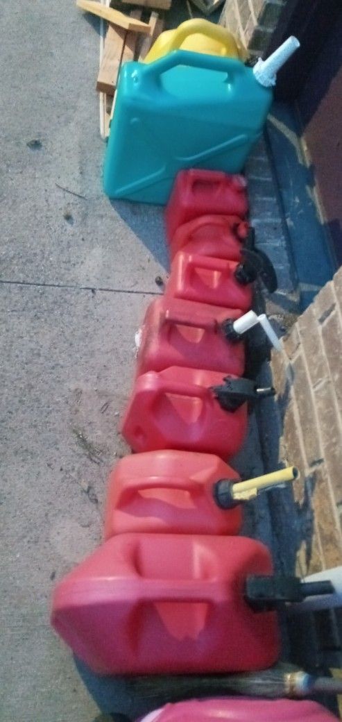Gas Cans Sold As A Lot #9 Sold As Is