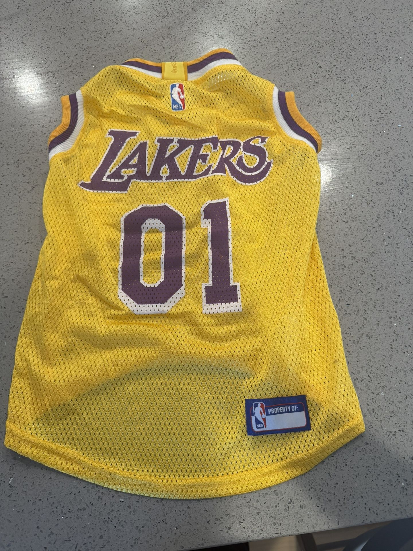 Lakers dog Jersey 