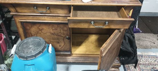 CABINET...ALL WOOD!