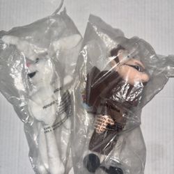 2 Breakfast Pals Plush Beanies