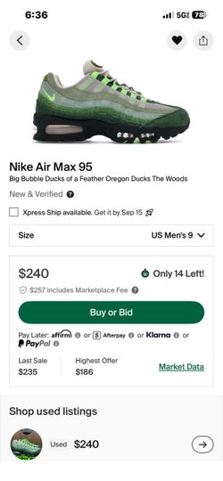 Nike air max 95 ducks of a feather Oregon
