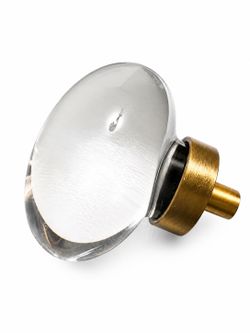 ✨ 8 Pack Vintage Antique Brass Crystal Cabinet Knobs ✨