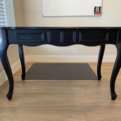 Chic Black Desk