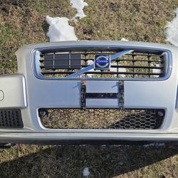 07-13 VOLVO S80 FRONT BUMPER ASSEMBLY GRILL FOG LIGHT SENSORS GENUINE OEM