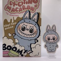 Labubu Exciting Macaron Series-Sea Salt Coconut