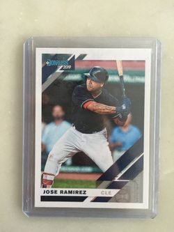 Jose Ramirez Cleveland Guardians MLB 2019 Donruss Card 55