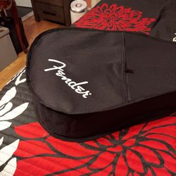 Fender Guitar With Case