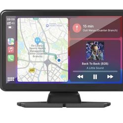 XBAY Portable Car Screen – Wireless Apple CarPlay & Android Auto Display 