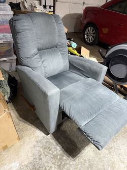 Lightly used swivel, recliner chair.