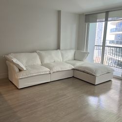 White Cloud Sectional (NEW IN BOXES)