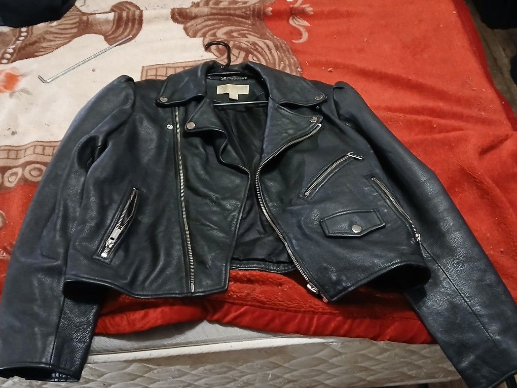 Michael Kors Leather Jacket